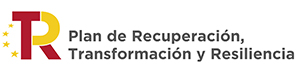 Plan de recuperación, transformación y resiliencia logotipo